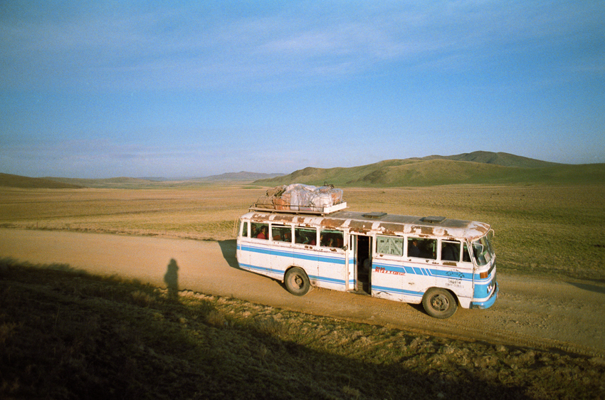 Self Portrait With Bus